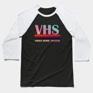 VHS Typo Baseball T-Shirt